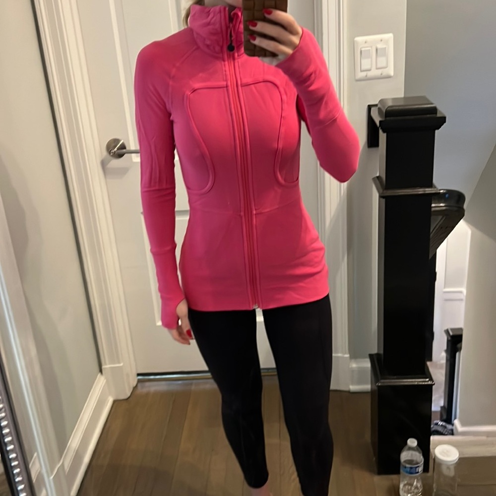 Lululemon beech Lu sz. 4 stride jacket pink